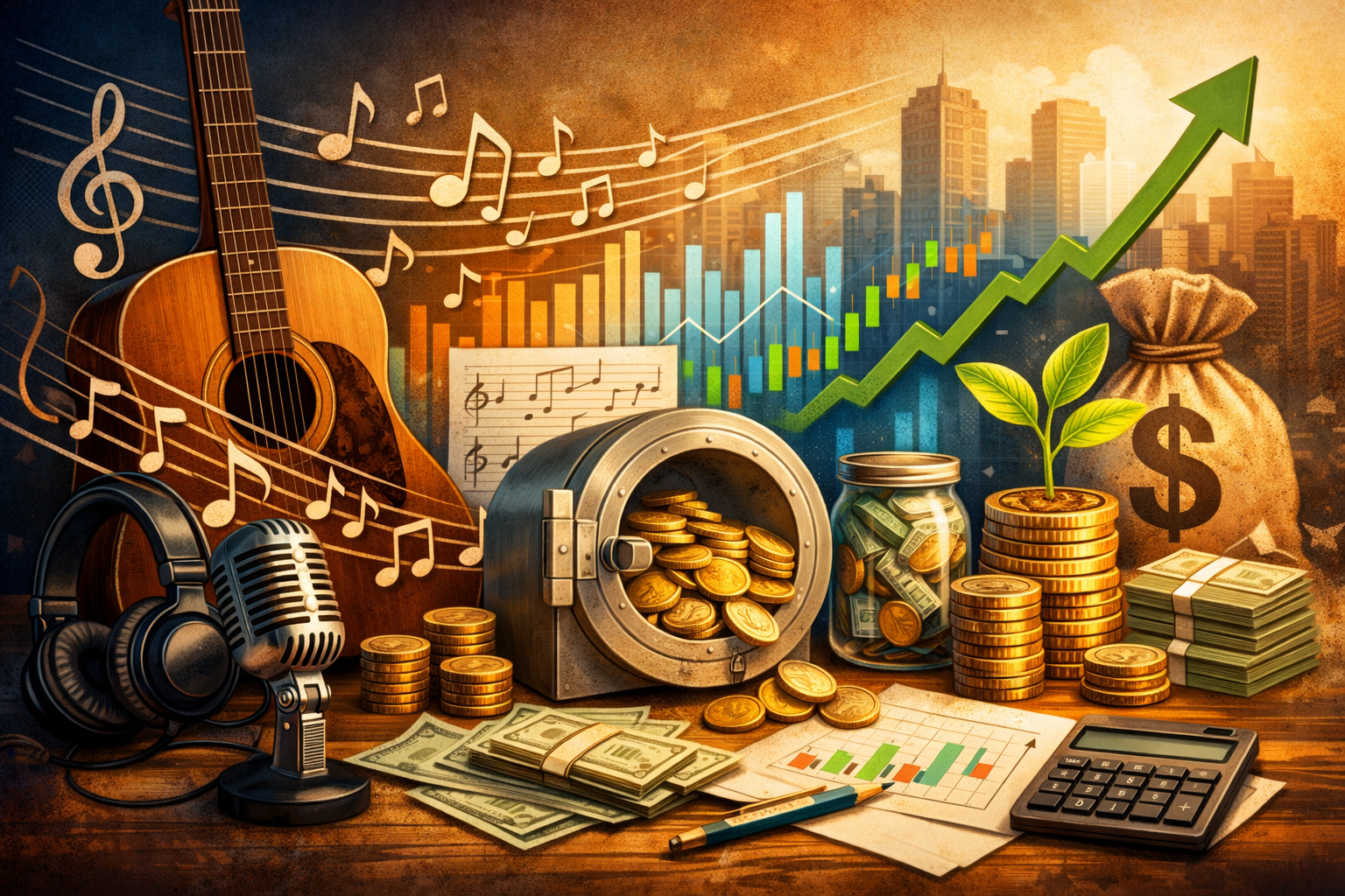 Quando Finanças, Investimentos e Música se Encontram: Como Criar Harmonia na Sua Vida Financeira
